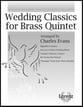 WEDDING CLASSICS FOR BRASS QUINTET cover